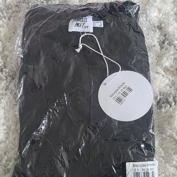 Princess Polly Rochella Mini Dress in Black 🆕️ - Picture 5 of 7